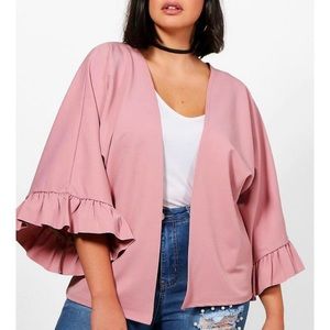 BooHoo Dusty Pink Blazer 2X